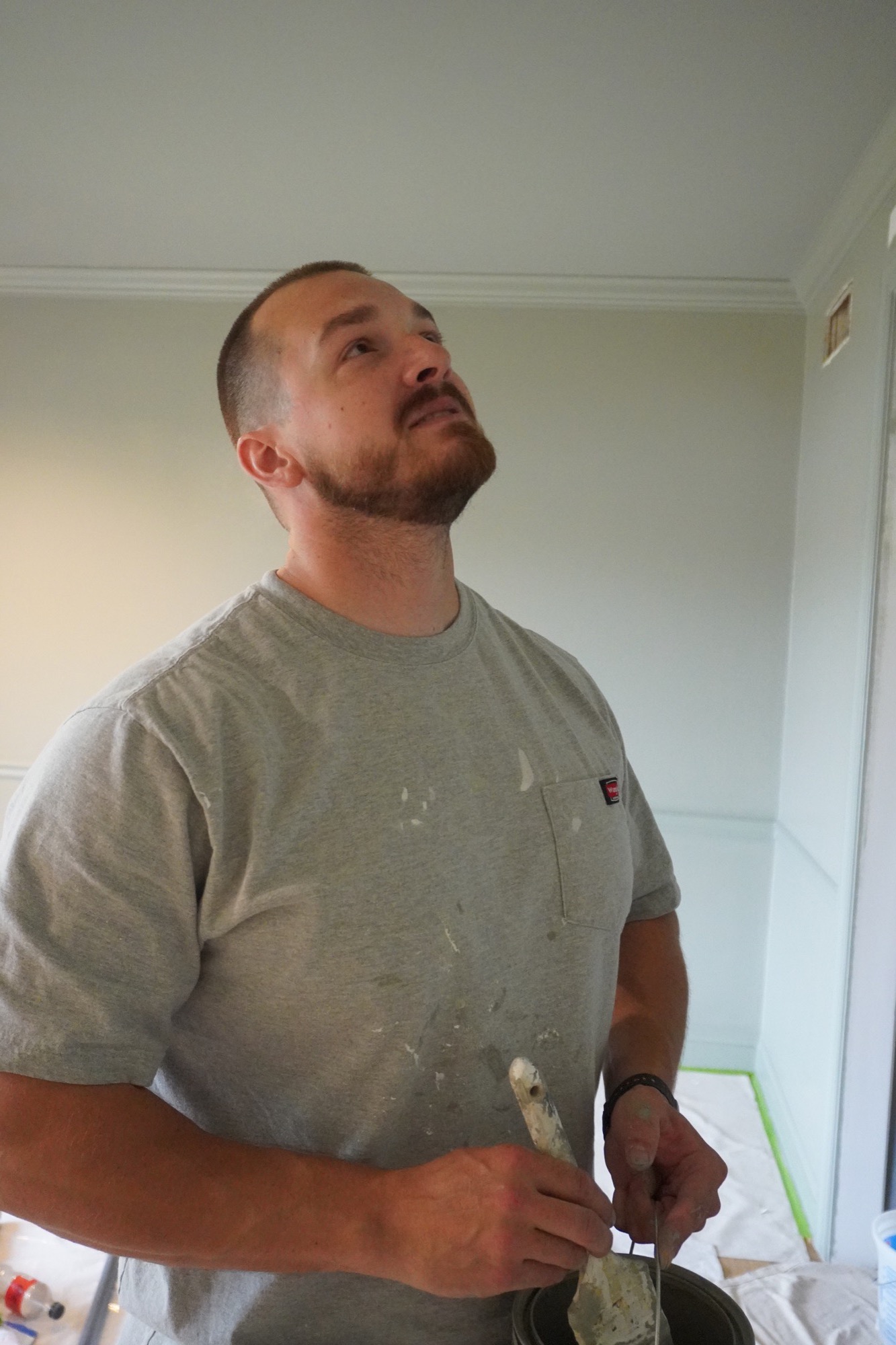 Josh, on the job — not a headshot